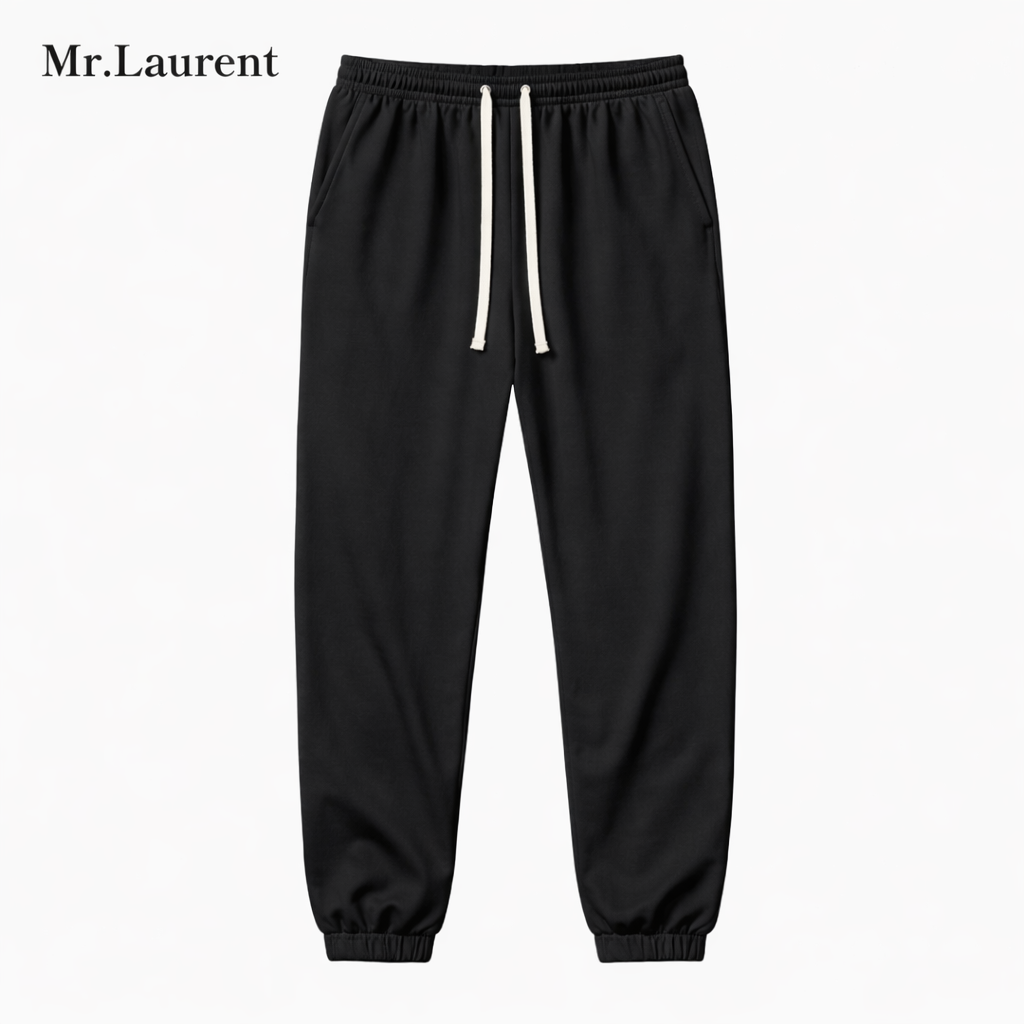 Mr.L プレミアムコットン リラックス スウェットパンツ メンズ