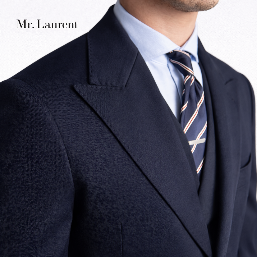 Mr.L スリーピース スーツ 3点セット セットアップ アーバンプレミアム ストレッチ メンズ スリムフィット