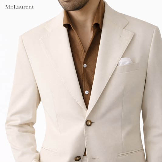 Mr.L ストレッチセットアップスーツ メンズ スリムフィット