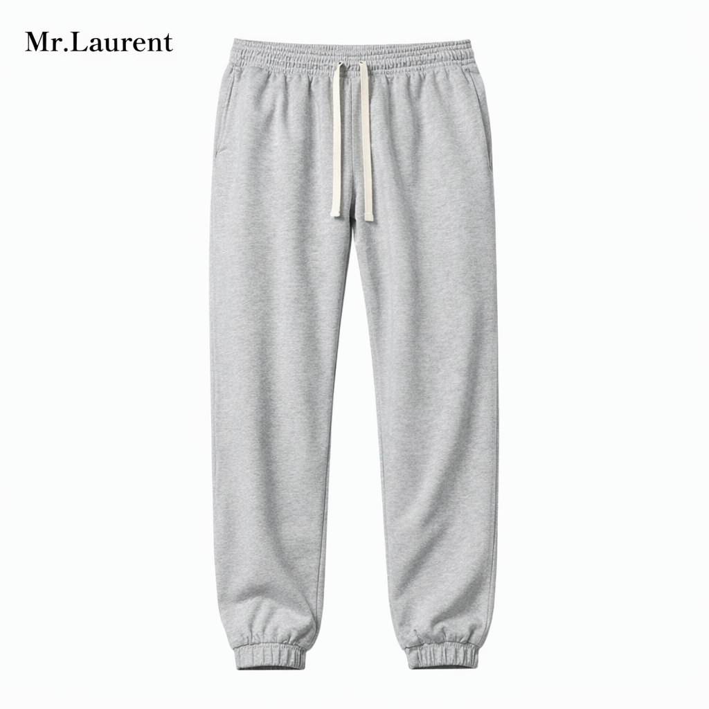Mr.L プレミアムコットン リラックス スウェットパンツ メンズ