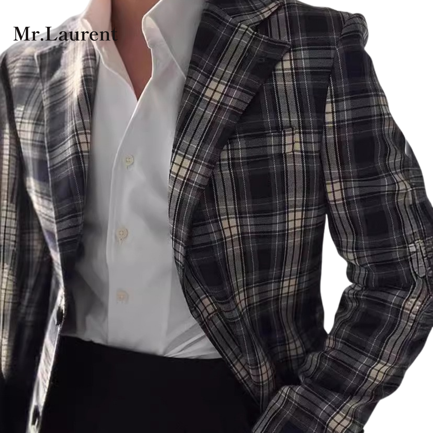 Mr.L バンブーファイバー ノンアイロン Yシャツ メンズ
