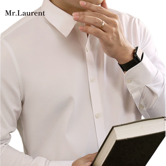 Mr.L ノンアイロン モダールシャツ メンズ