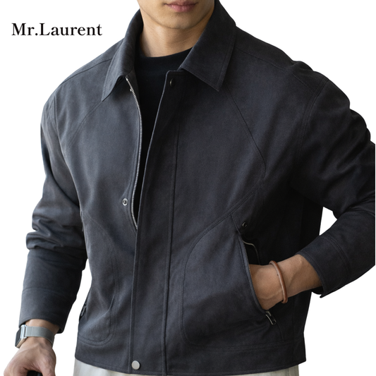 Mr.L ヘビーウェイト ツイル ワークジャケット メンズ