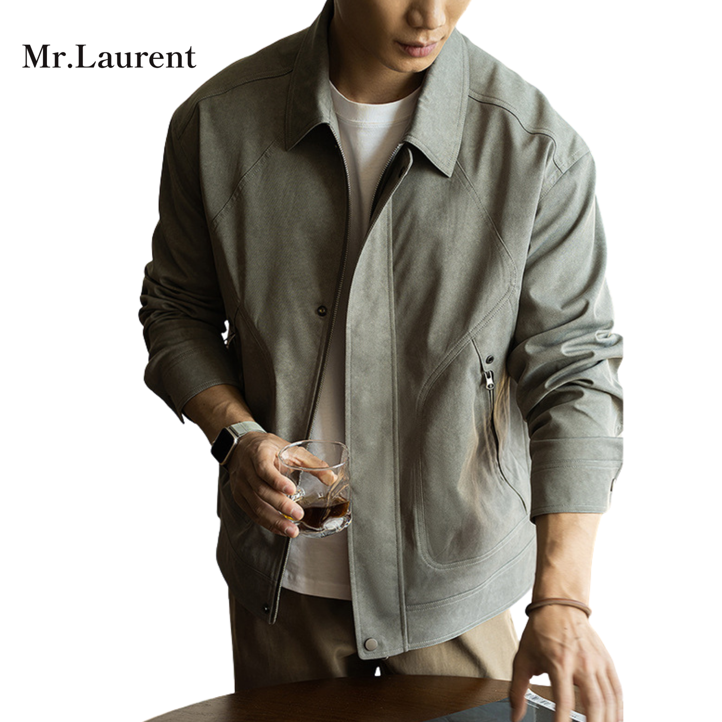 Mr.L ヘビーウェイト ツイル ワークジャケット メンズ