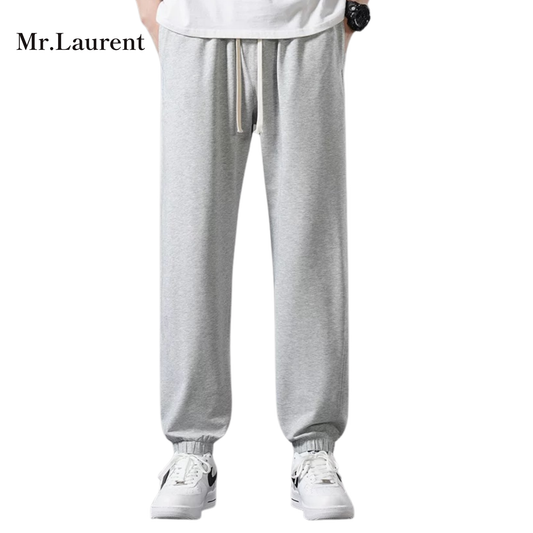 Mr.L プレミアムコットン リラックス スウェットパンツ メンズ