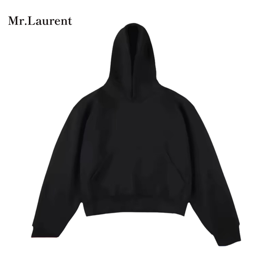 Mr.L ヘビーウェイト ショート丈 フーディー スウェットパーカー メンズ