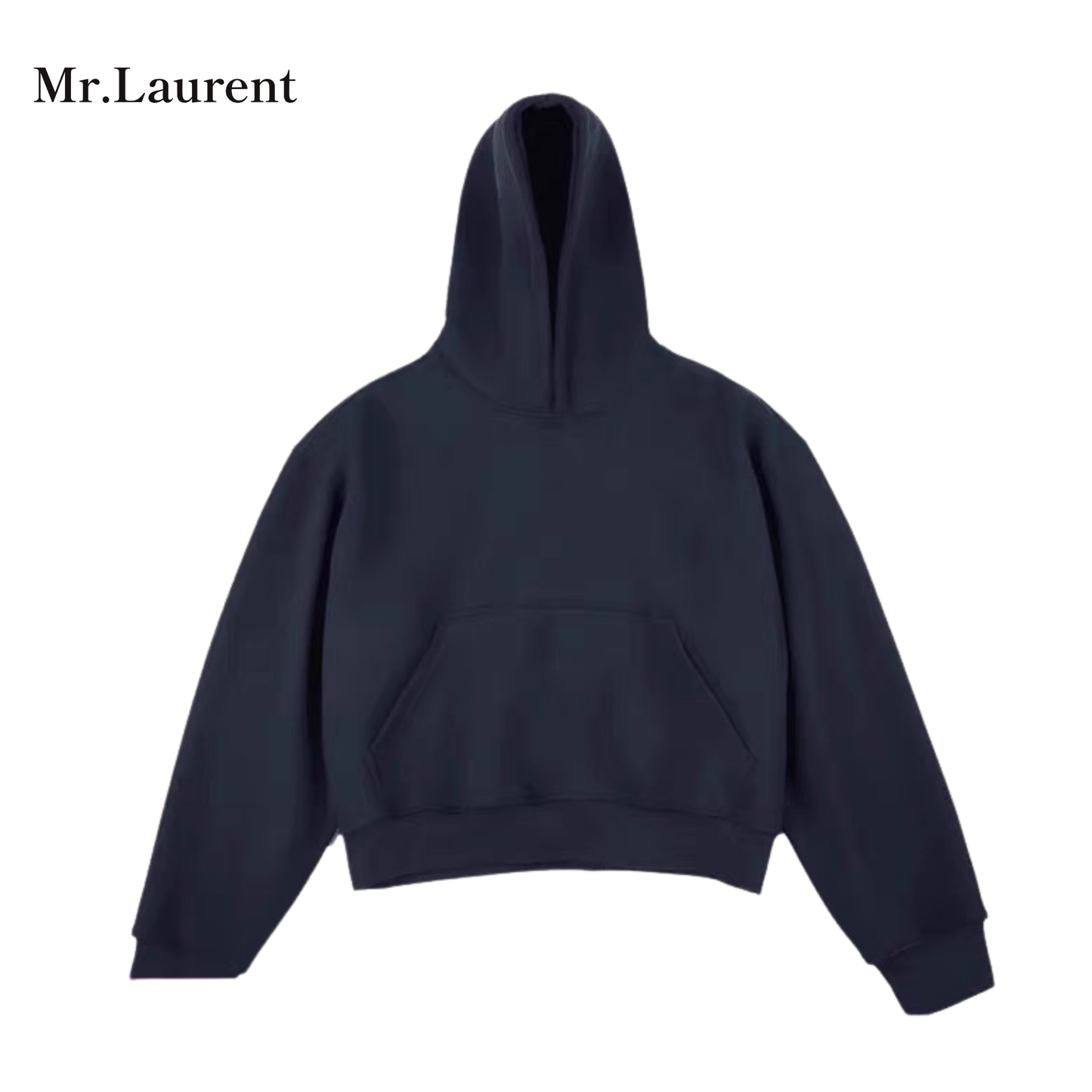 Mr.L ヘビーウェイト ショート丈 フーディー スウェットパーカー メンズ