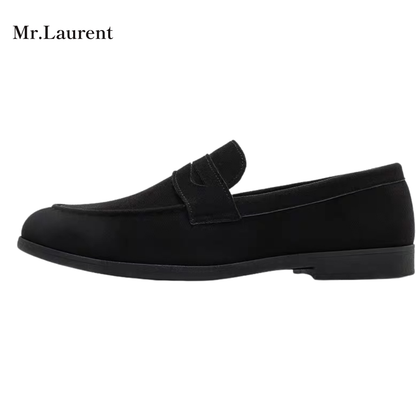 Mr.L ヴィンテージ プレミアムスエード ローファー メンズ
